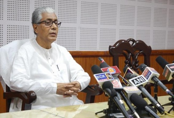 Tripura CM returns State, blames centre 